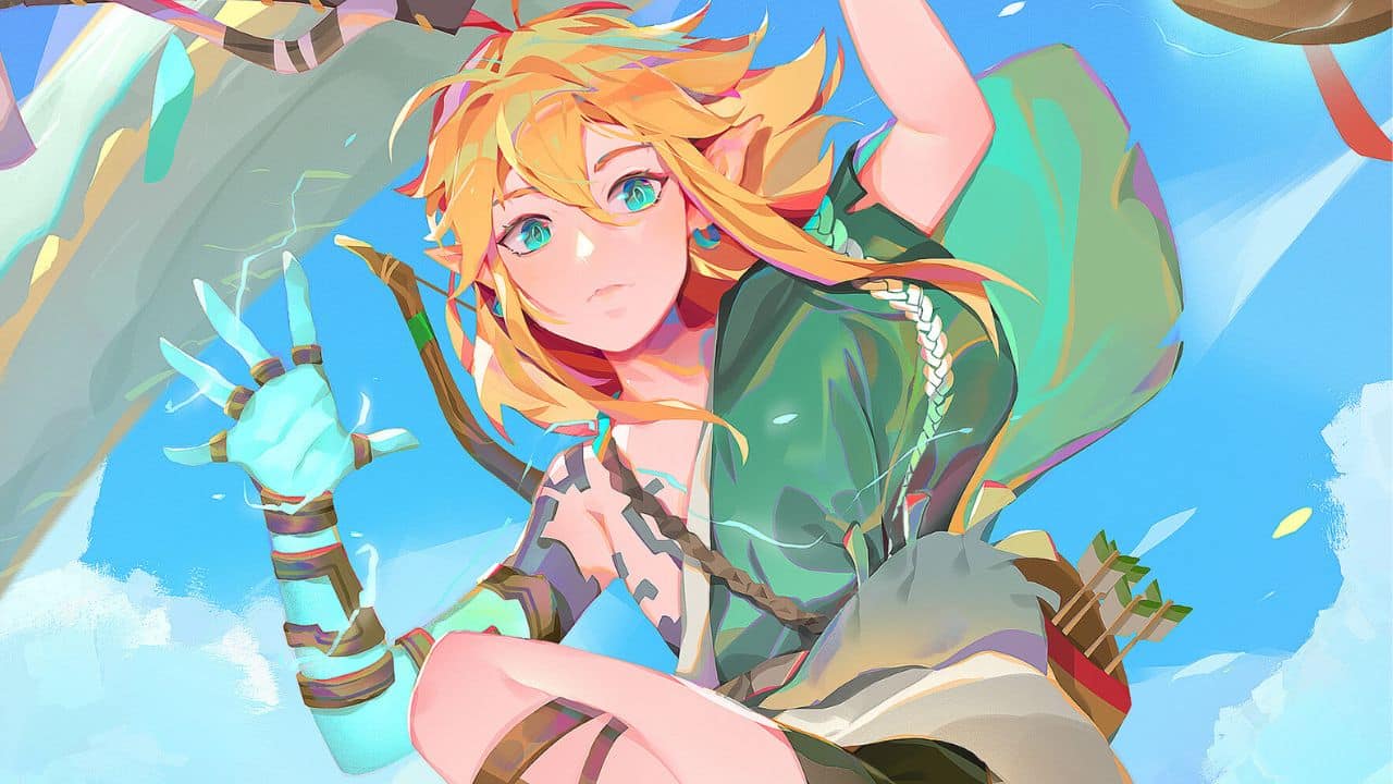 Increíble nueva figura de Link en Zelda: Tears of the Kingdom
