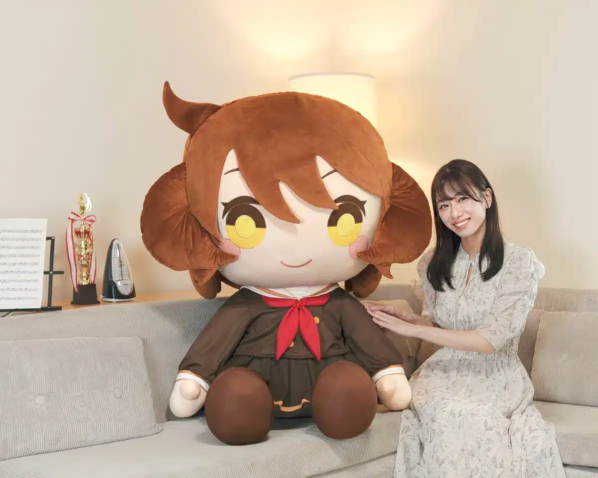 chicas Kyoto Animation peluches gigantes