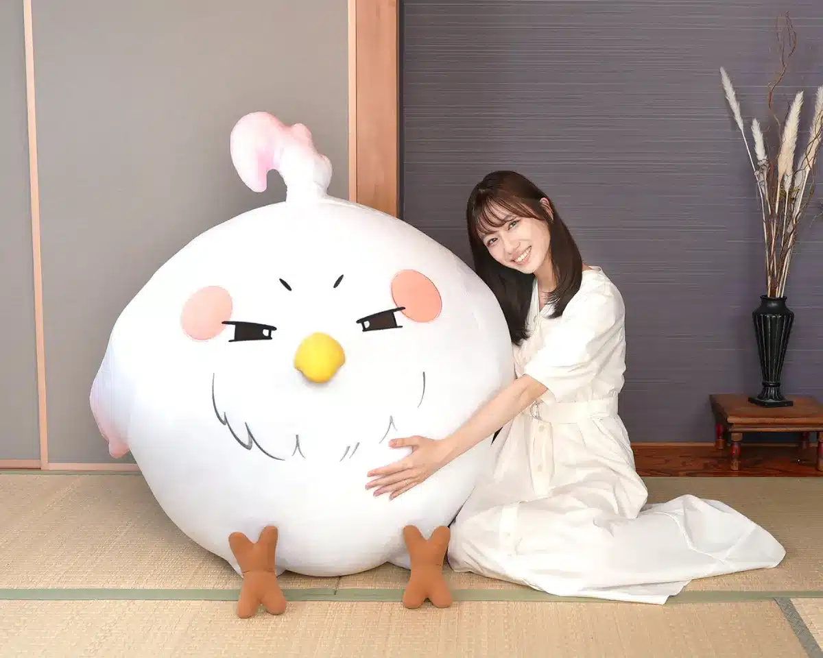 chicas Kyoto Animation peluches gigantes