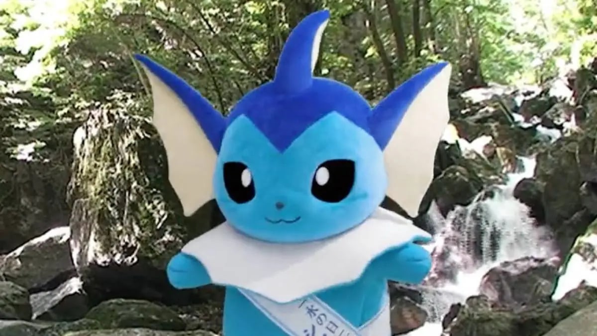 Pokémon: Vaporeon es elegido embajador del día del agua en Japón
