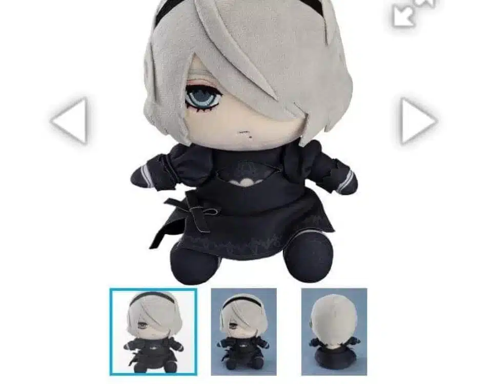 NieR Automata 2B peluche

