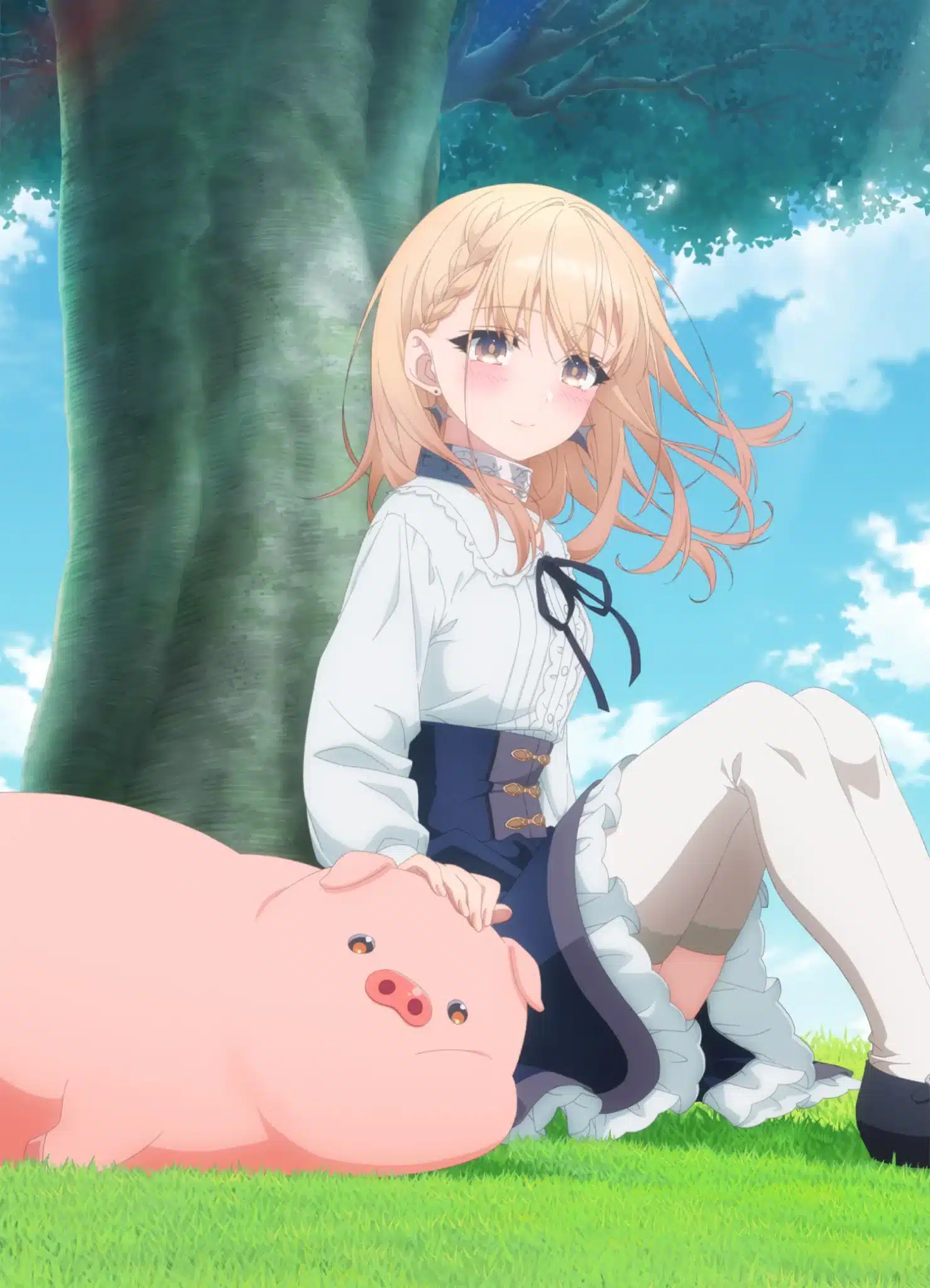«Buta no Liver wa Kanetsu Shiro» (Heat the Pig Liver: The Story of a Man Turned Into a Pig) visual anime