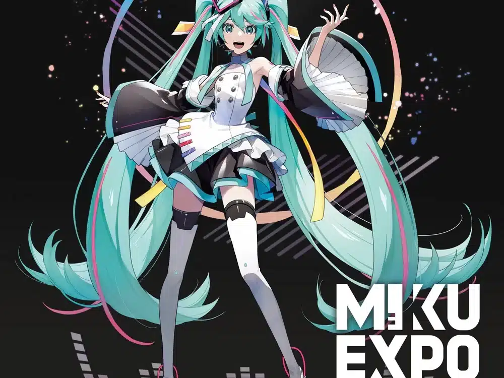 Hatsune miku Mikuexpo ilustración