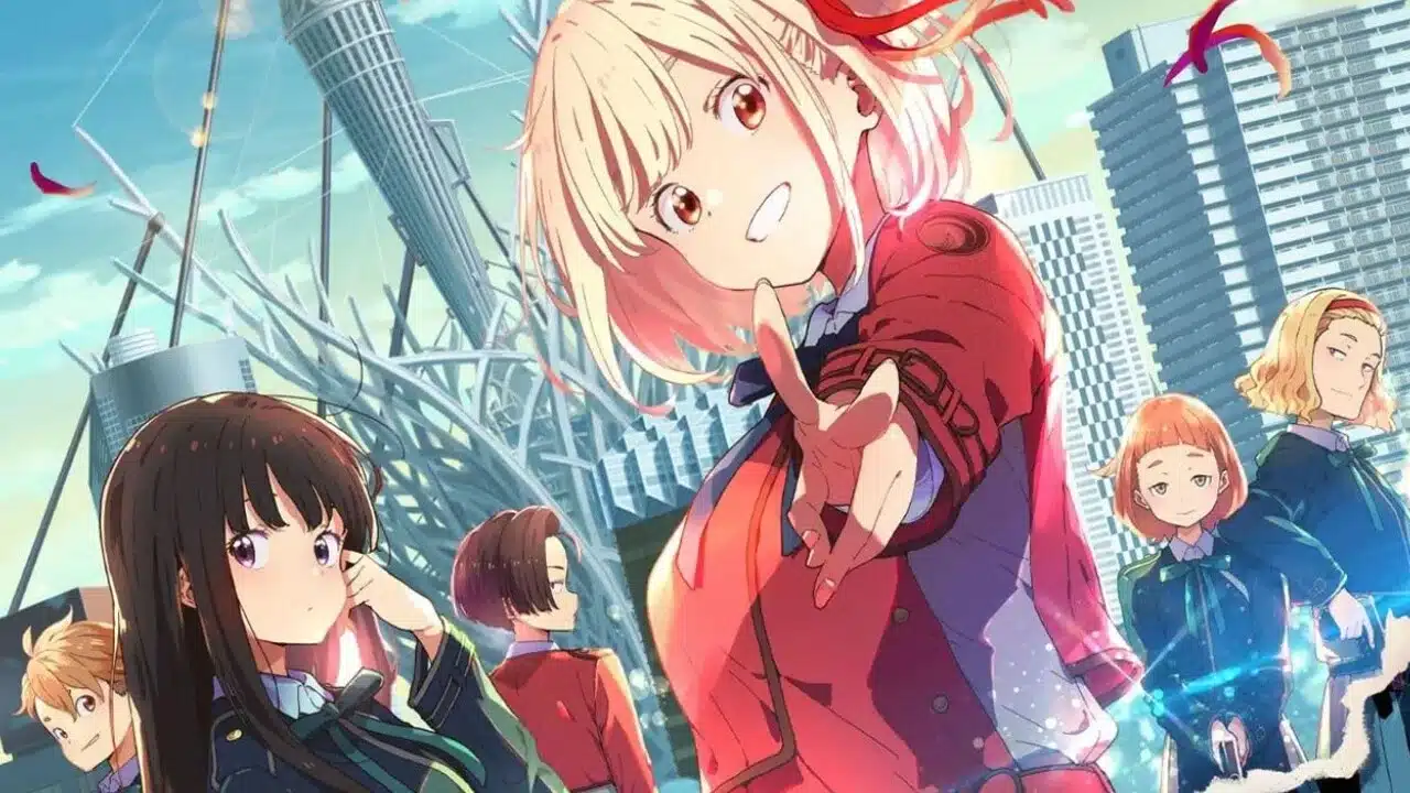 Portada de Lycoris Recoil