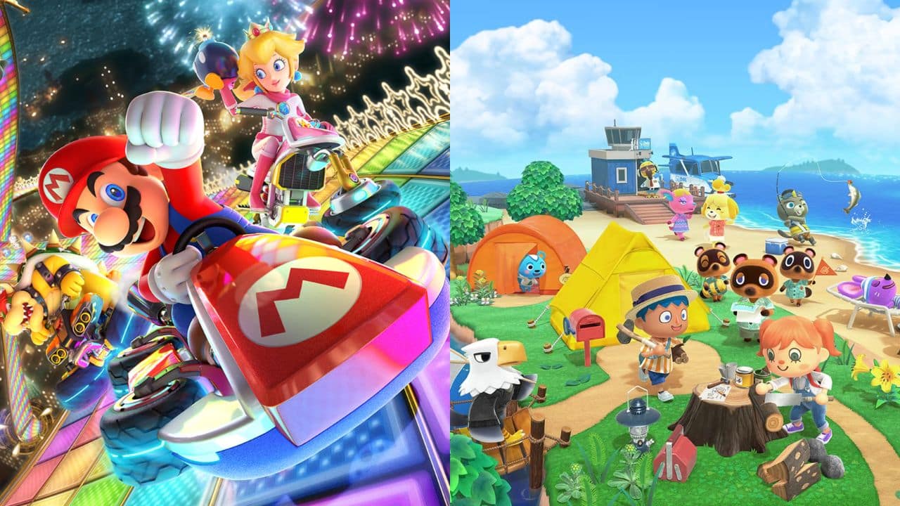 Nintendo revela nuevos paquetes de Nintendo Switch de Mario Kart 8 y Animal Crossing