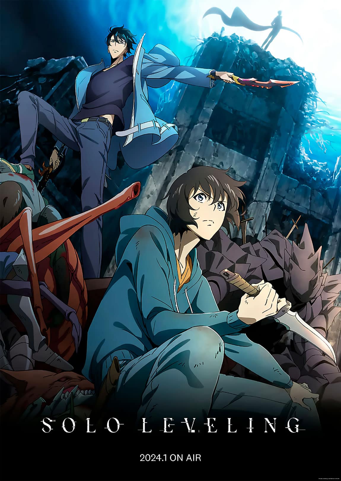 Solo Leveling anime visual