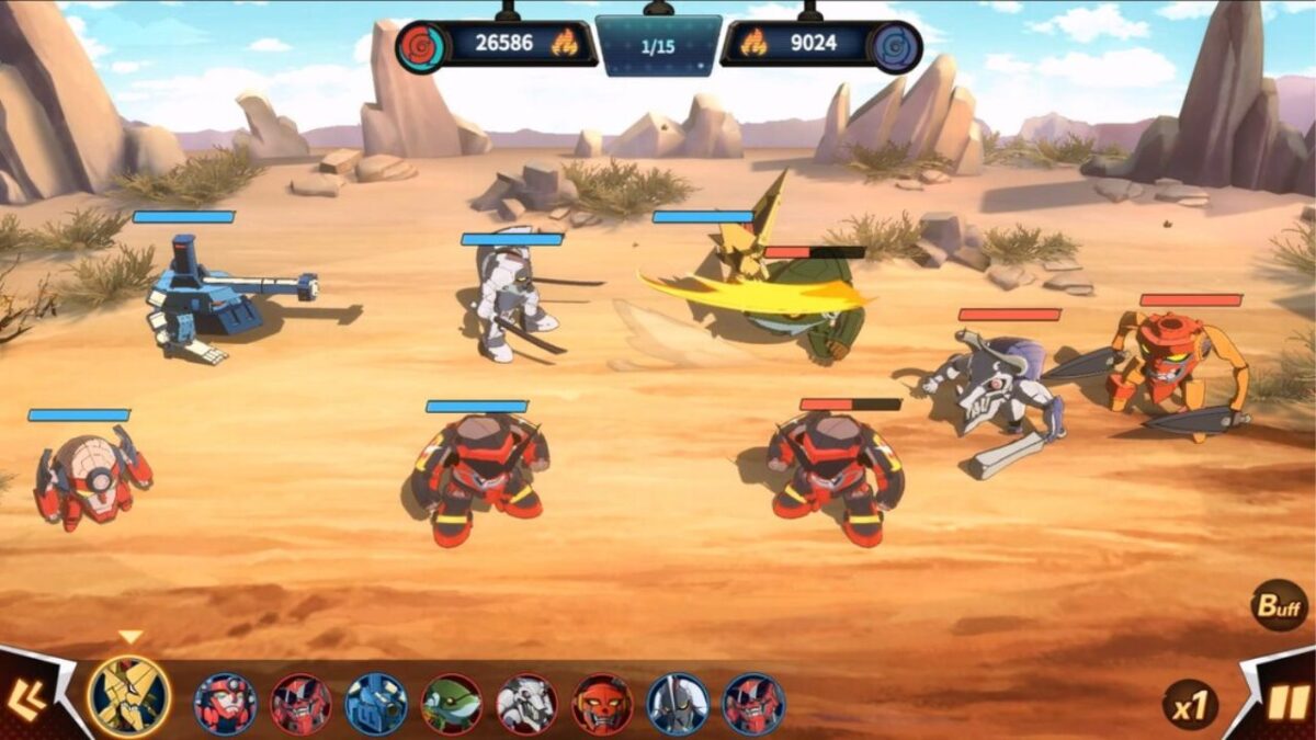 Juego Móvil de Gurren Lagann GAMEPLAY