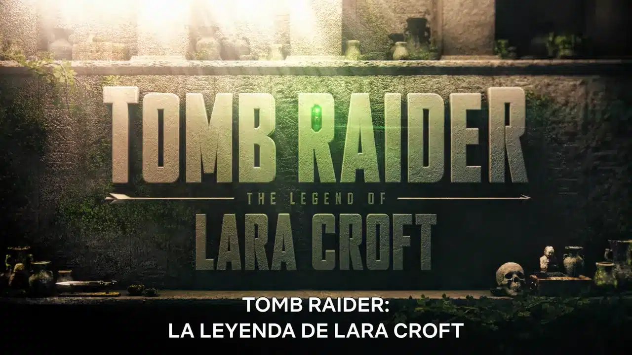 TOMB RAIDER EN NETFLIX POSTER