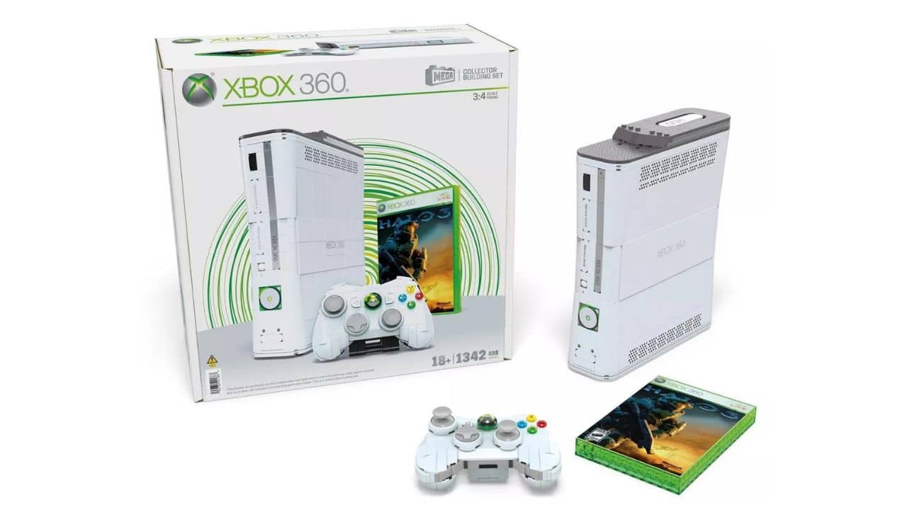 Puedes construir una Xbox 360 con bloques MEGA
