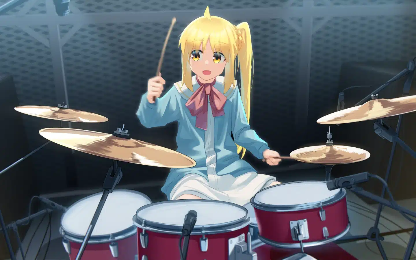 Bocchi the rock Ijichi Nijika ilustraciรณn 1