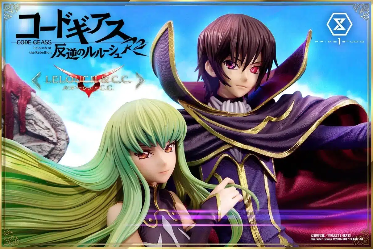 Code Geass Lelouch y C. C. figura 01