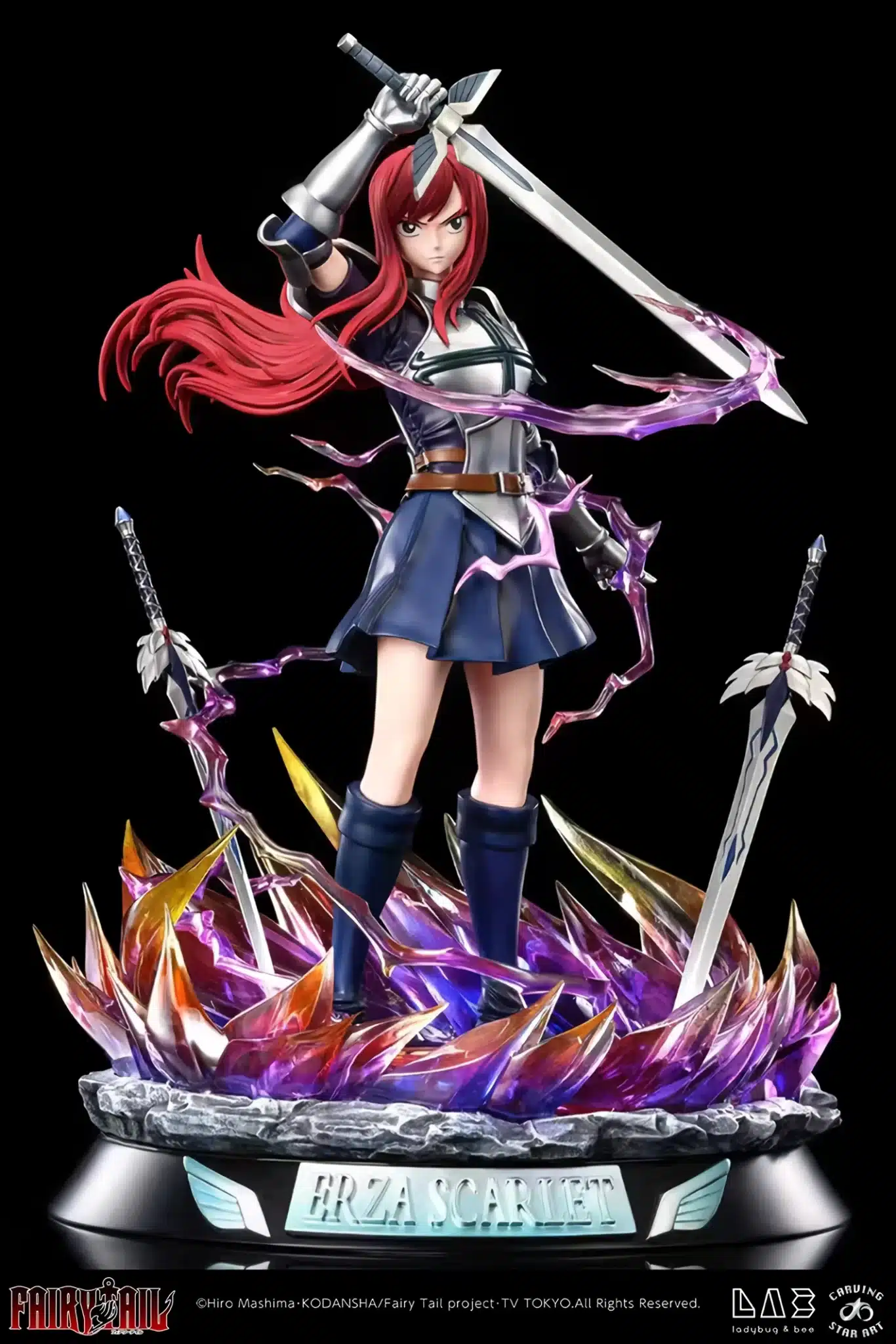 Fairy tail Erza Scarlet figura 1-1