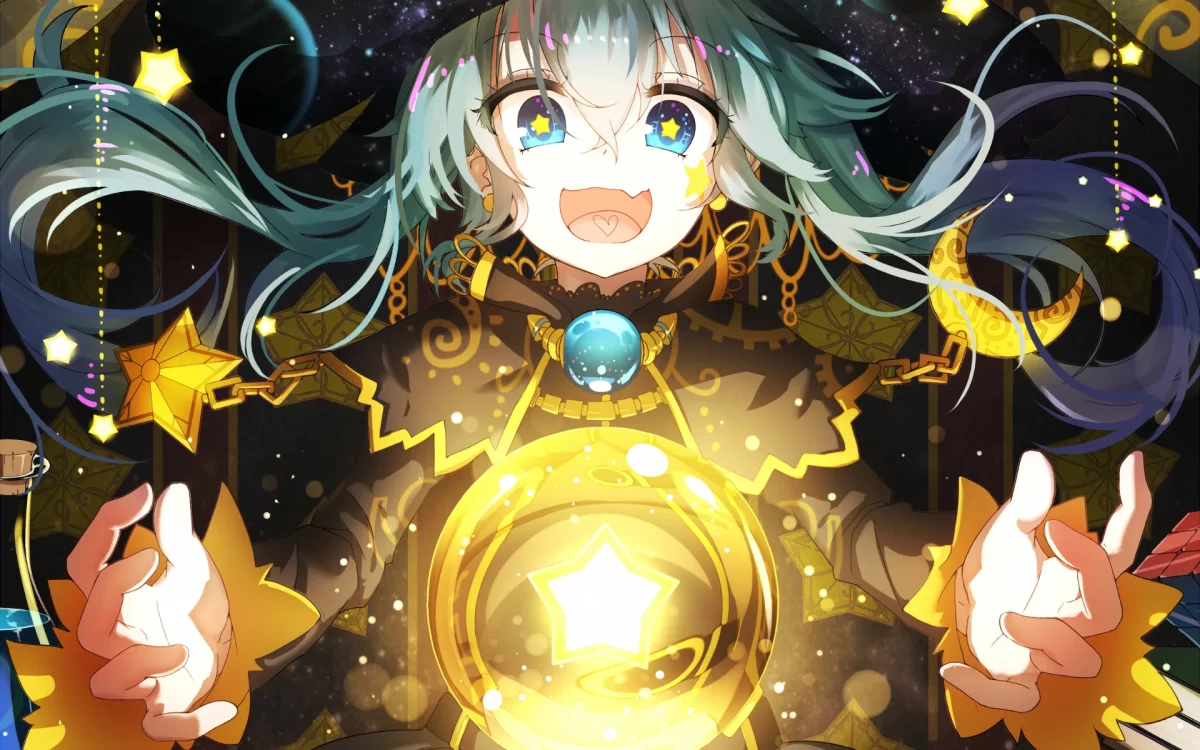 Hatsune Miku Ilustración Halloween 3