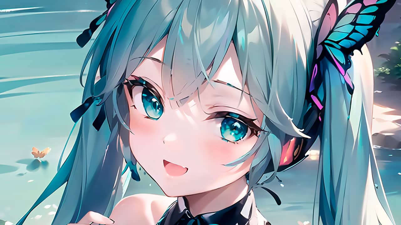Hatsune Miku se convierte en hermosa Bruja para Halloween