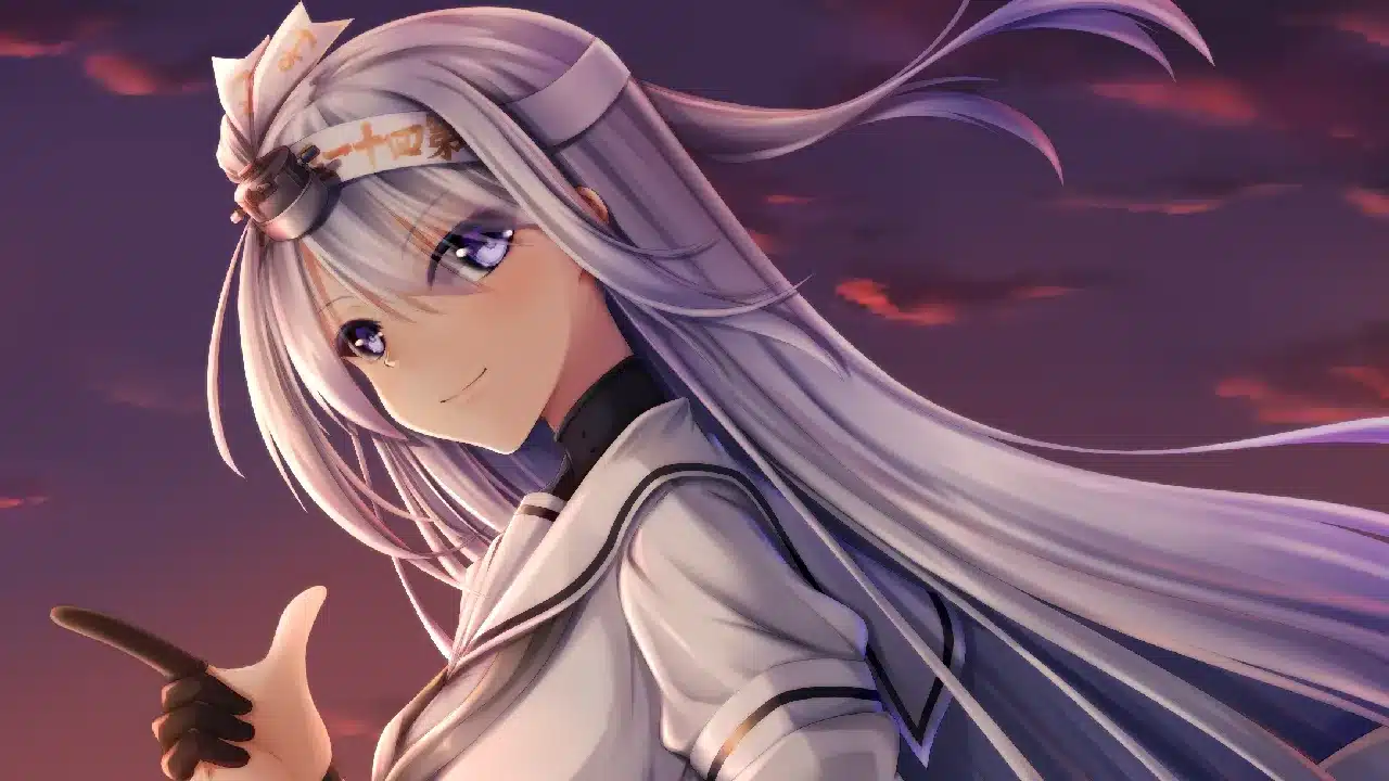 Fuyutsuki de Kantai Collection tuvo que ser rescatada