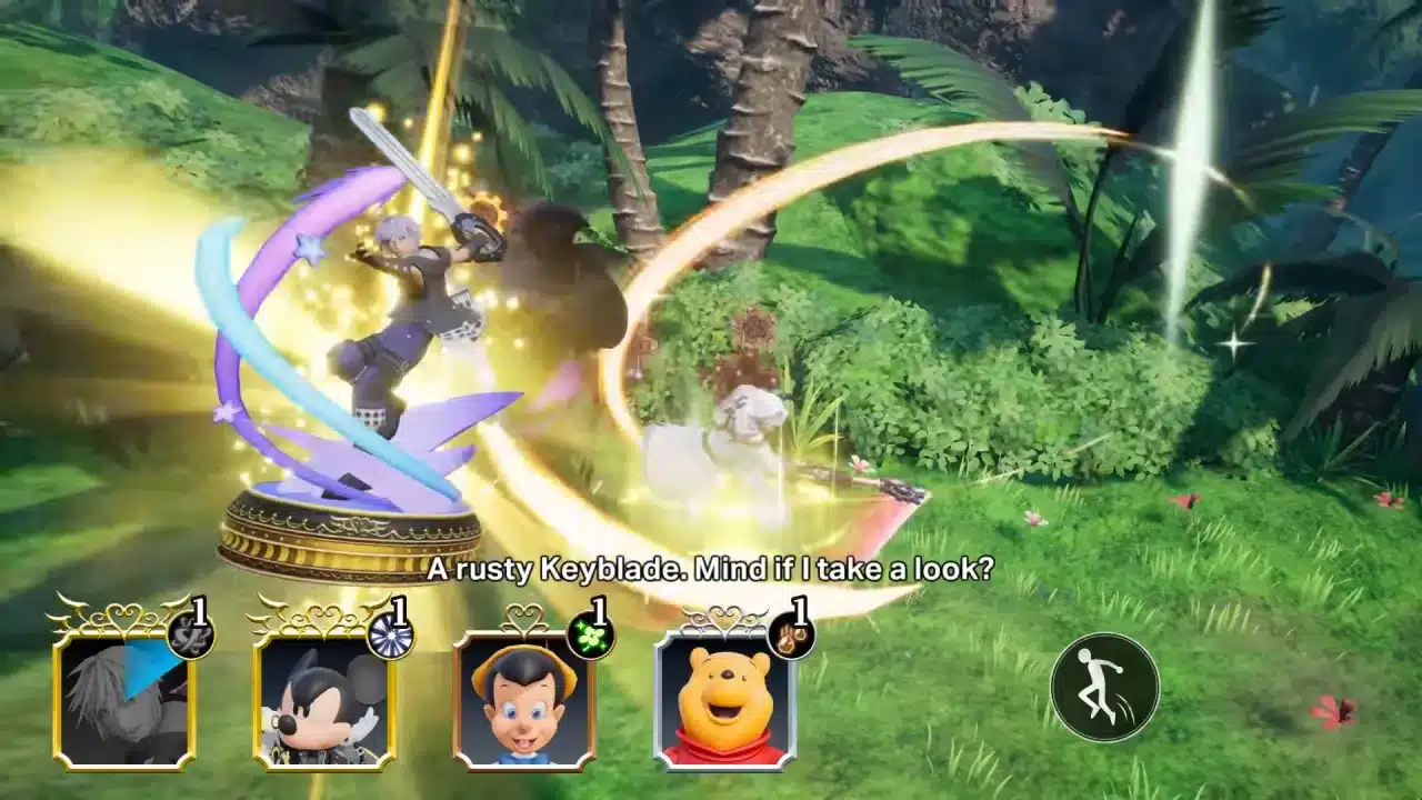 Kingdom Hearts Missing Link - Combate 2