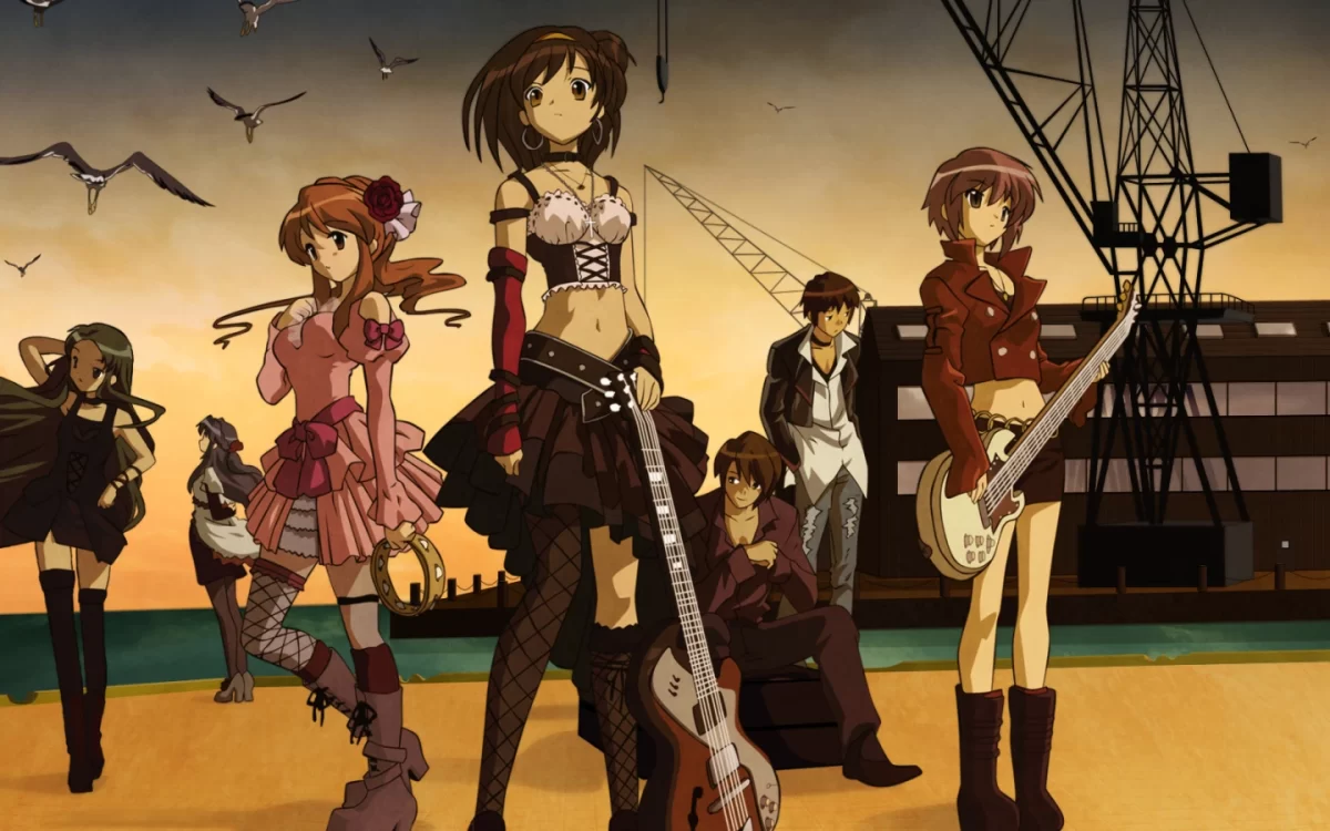 Kyoani Haruhi suzumiya ilustración 01
