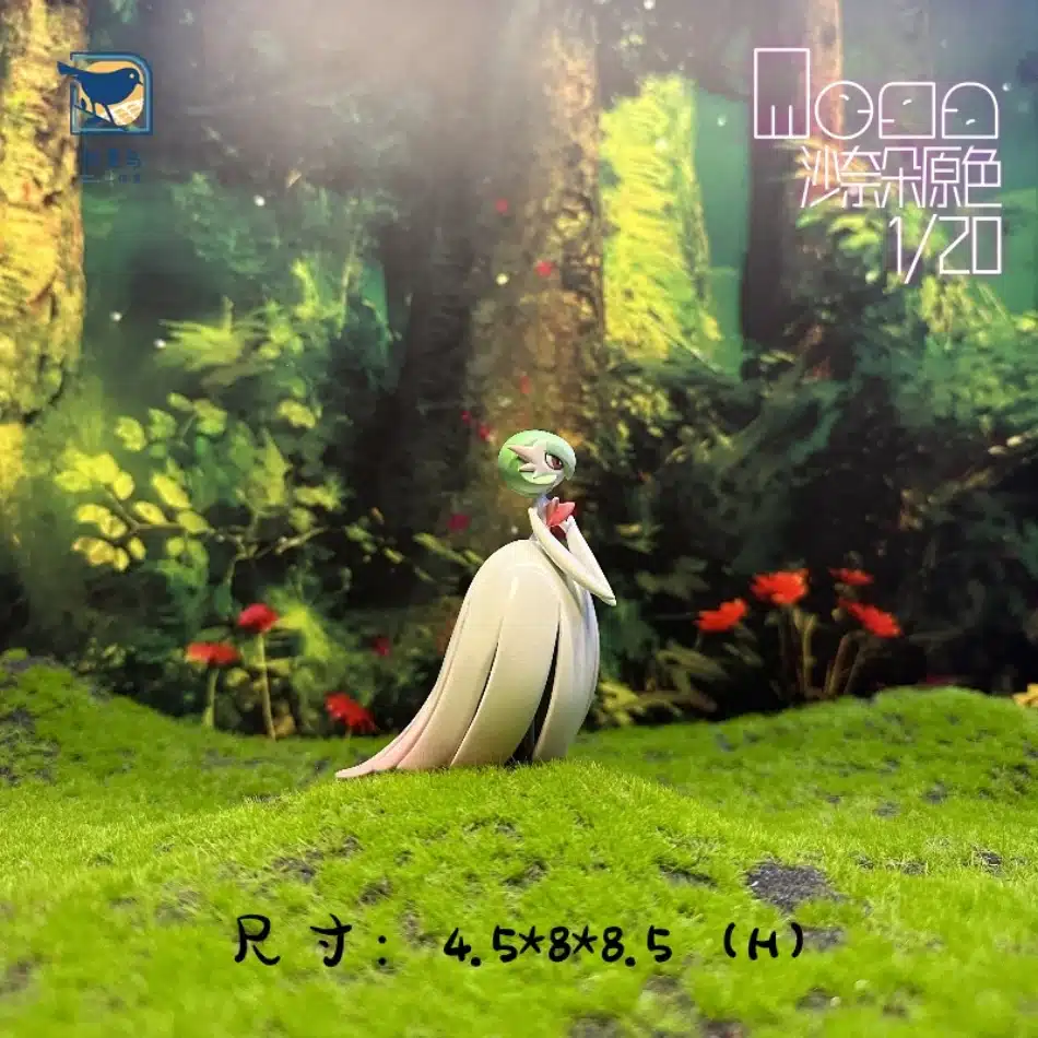 Pokémon: Mega Gardevoir es recreada en una increíble figura