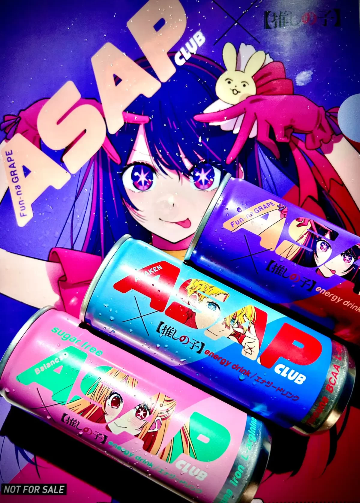 Oshi no ko colaboración bebidas foto 2