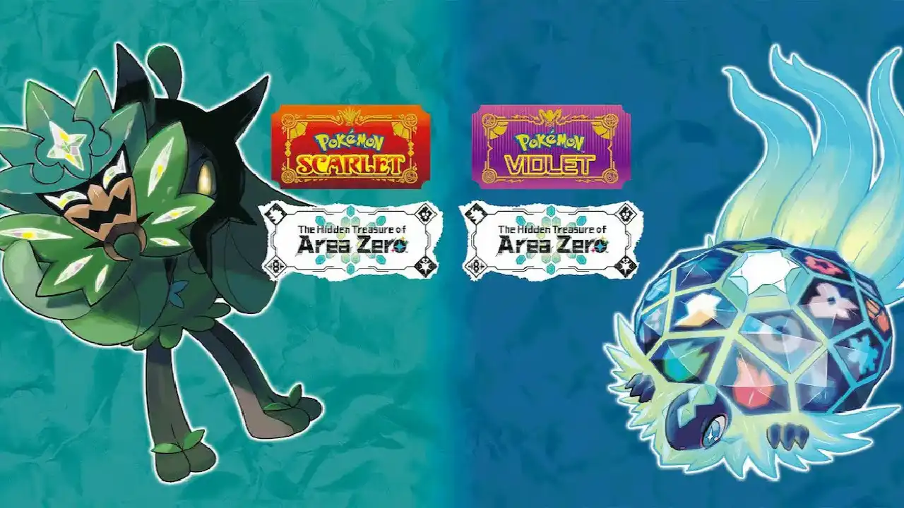 POKÉMON ESCARLATA & PÚRPURA DLC POSTER