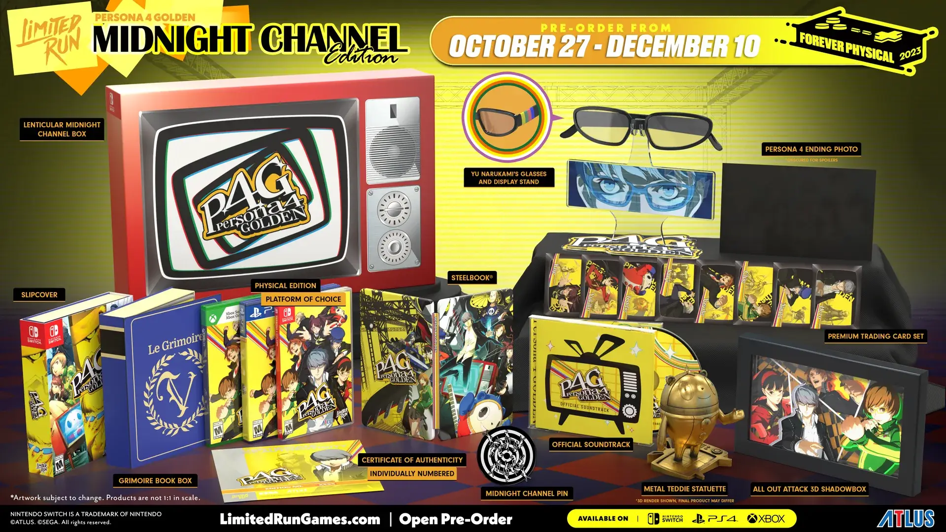 Persona 4 golden midnight channel edition visual 1