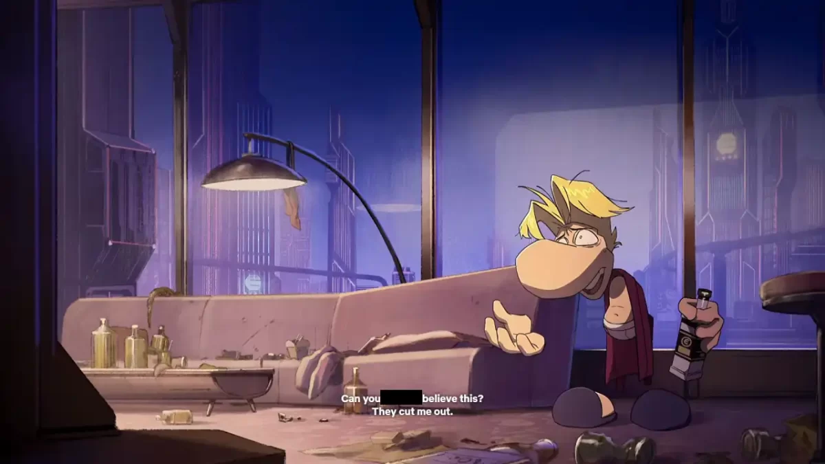 RAYMAN EN CAPTAIN LASERHAWK IMAGEN 1