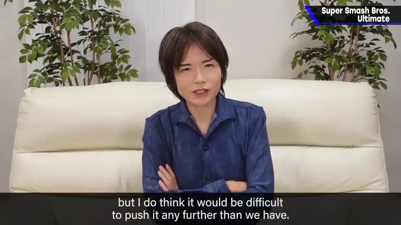 Masahiro Sakurai hace su declaraciรณn sobre el futuro de Super Smash Bros Ultimate