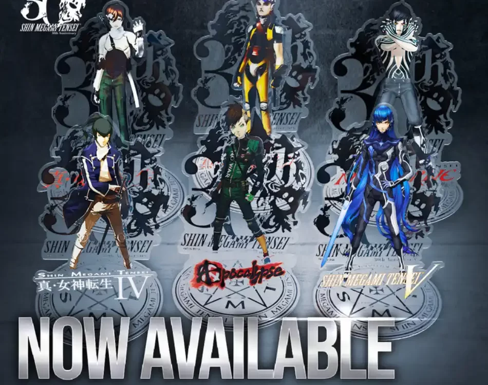 STANDS ACRÍLICOS DE SHIN MEGAMI TENSEI