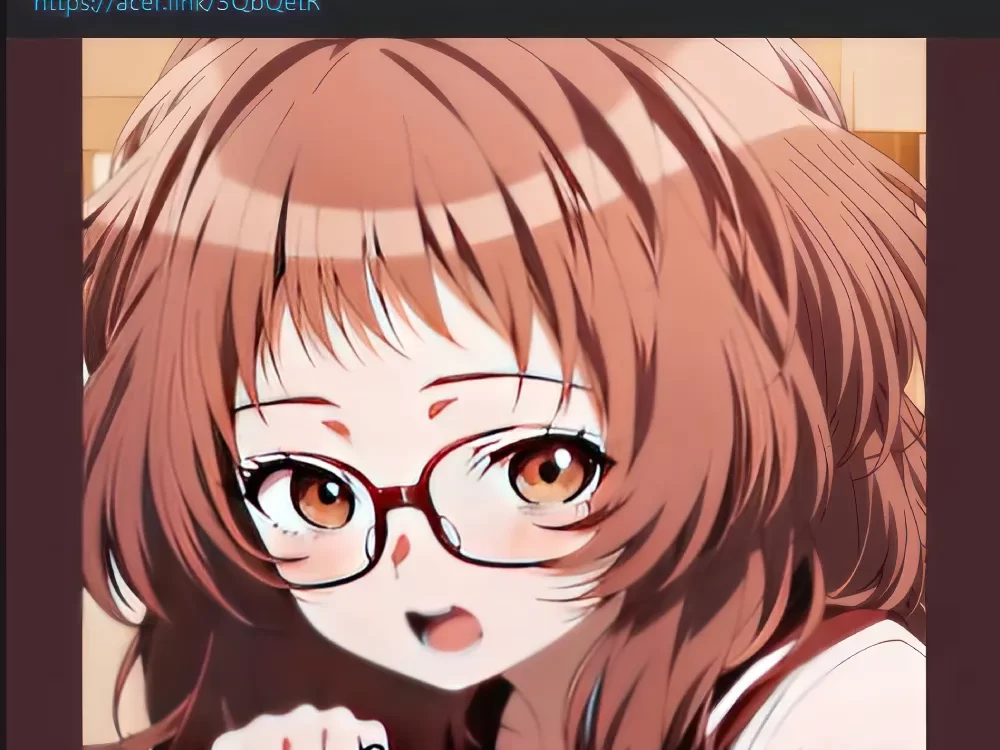 The Girl I Like Forgot Her Glasses-ai mie-publicidad-acer-1