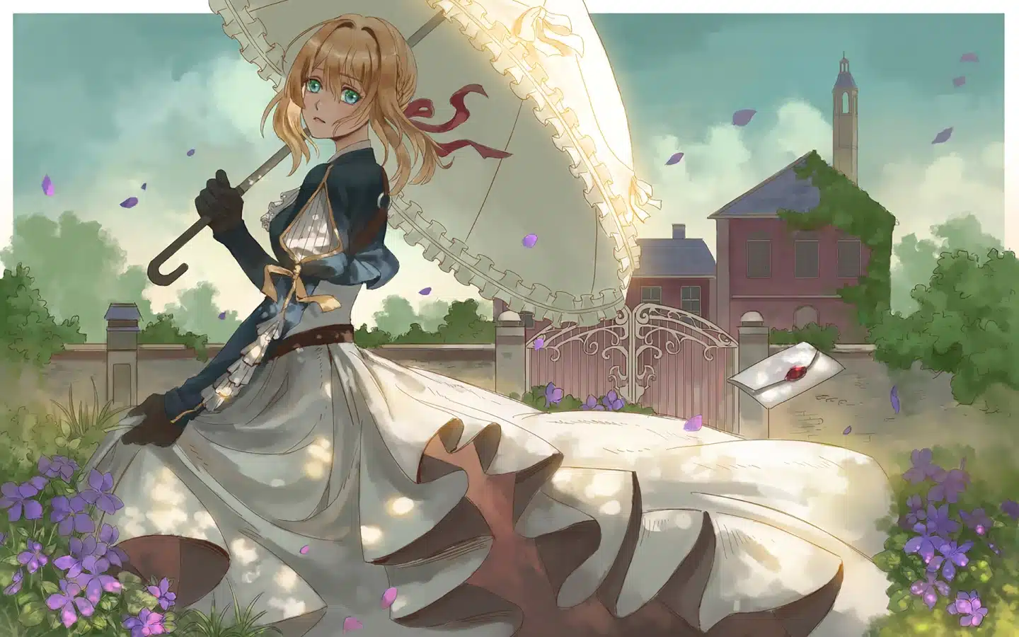 Violet evergarden ilustración 1