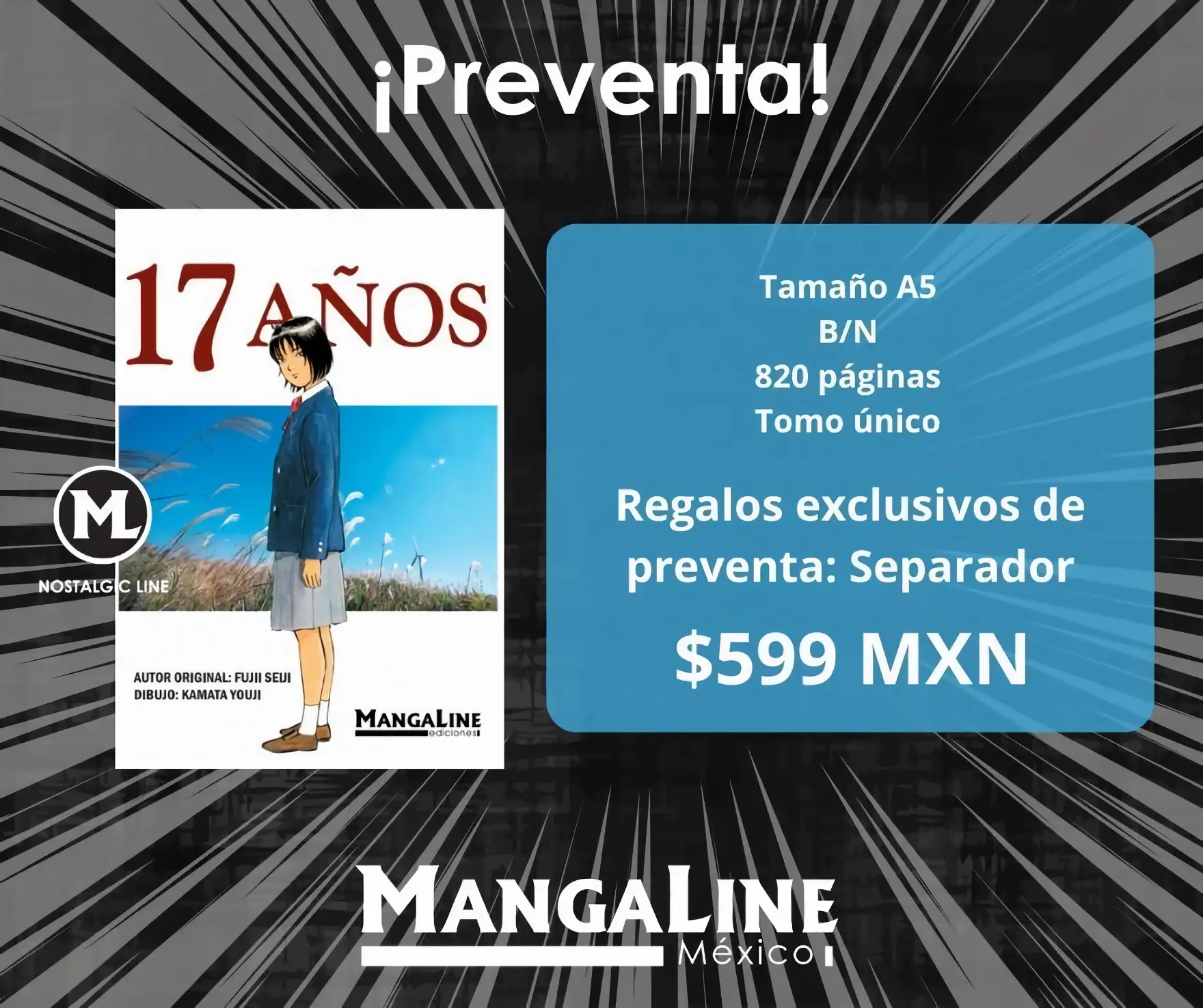 Manga Line: La trágica historia de Junko Furuta será publicada "17 años" llega a México