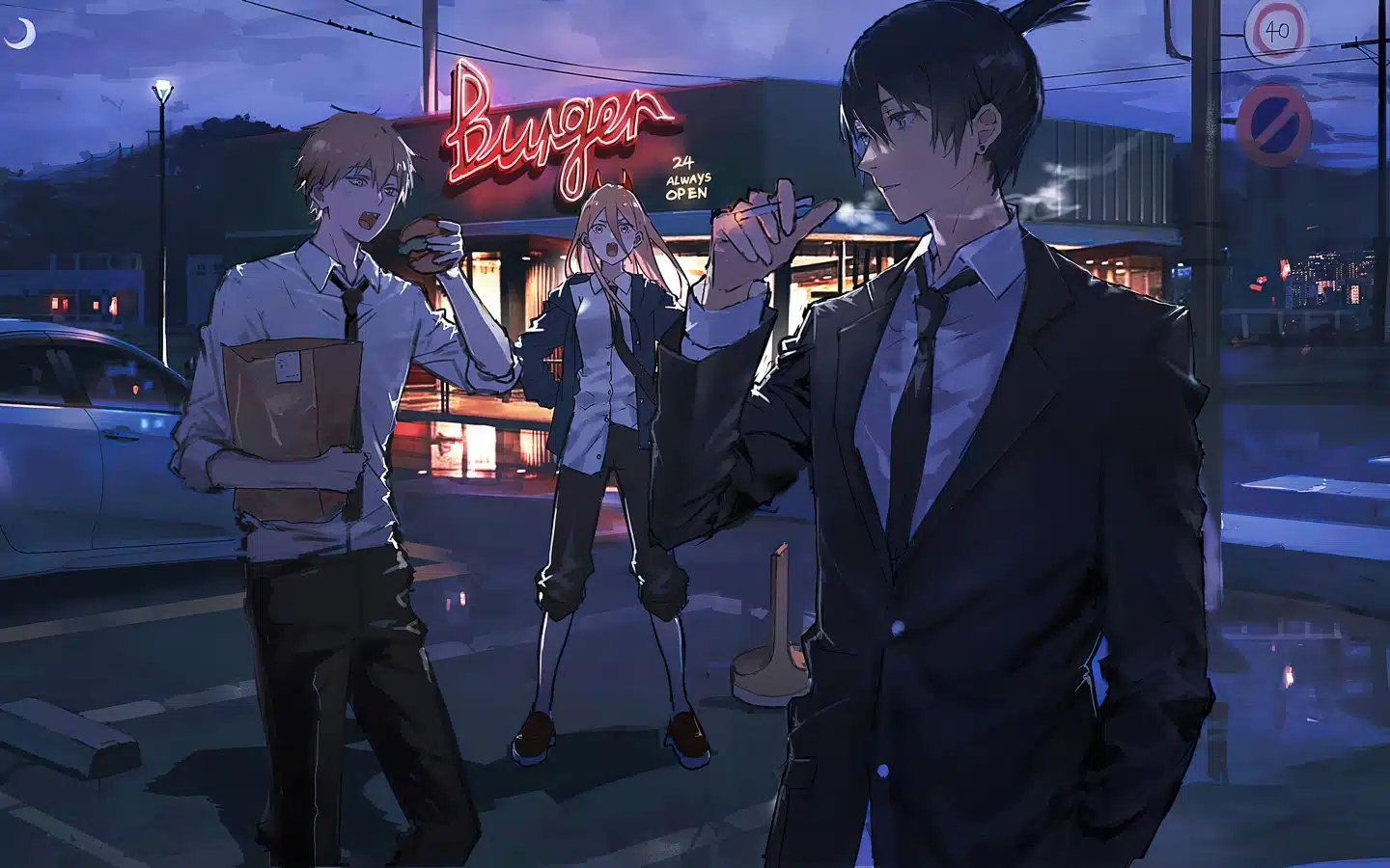 Chainsaw Man ilustración 01