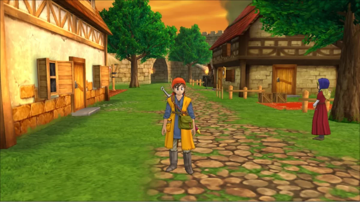 Gameplay de Dragon Quest VIII en Nintendo 3DS