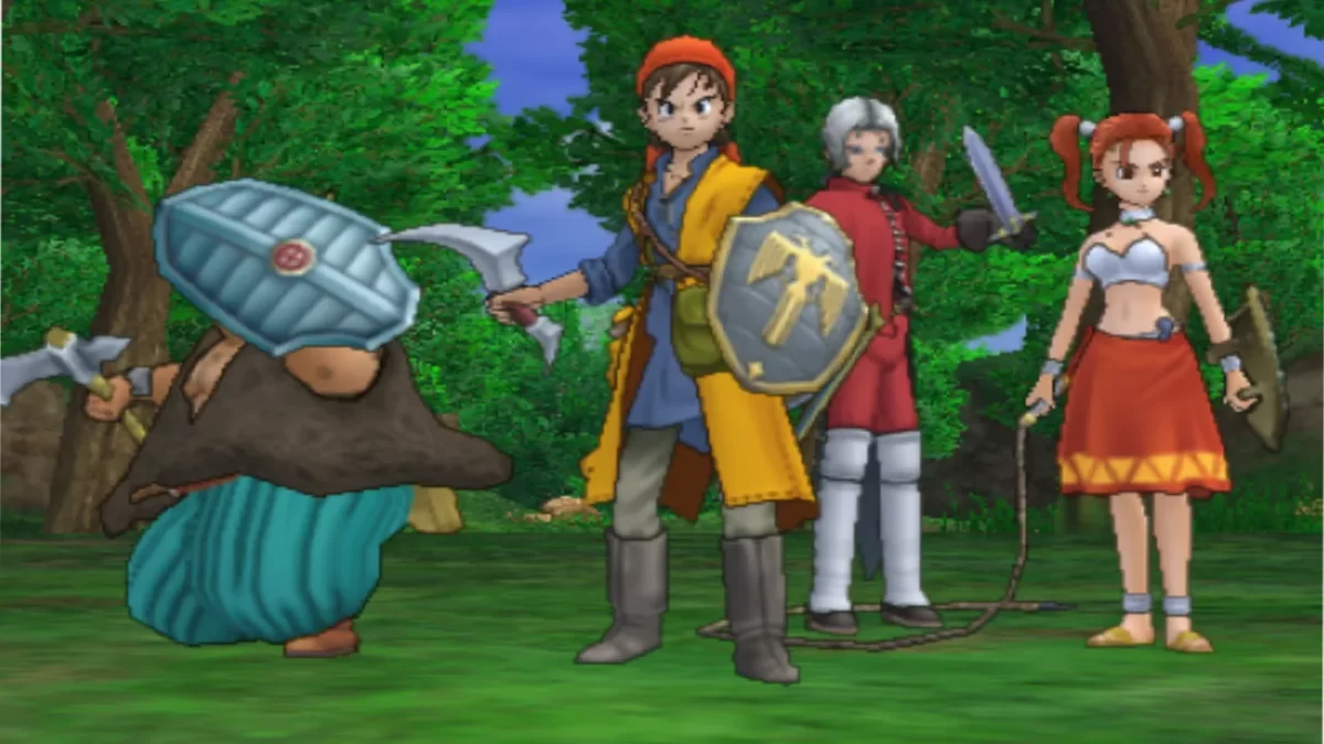 Gameplay de Dragon Quest VIII en PlayStation 2