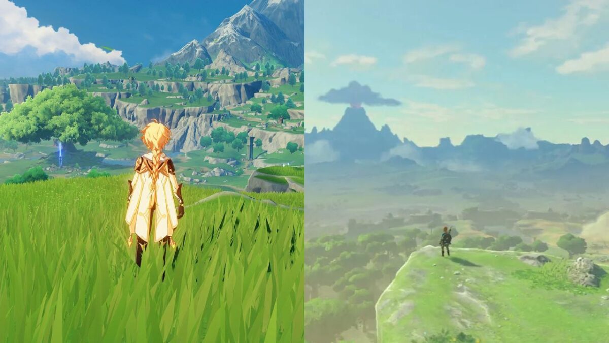 Comparación entre Genshin Impact y The Legend of Zelda: Breath of the Wild