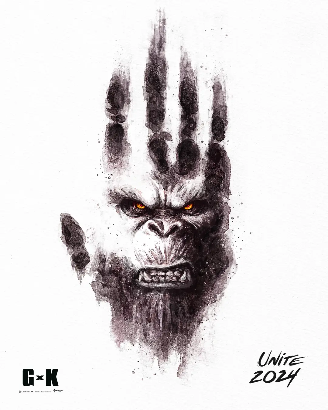 Póster de Kong en Godzilla x Kong: The New Empire