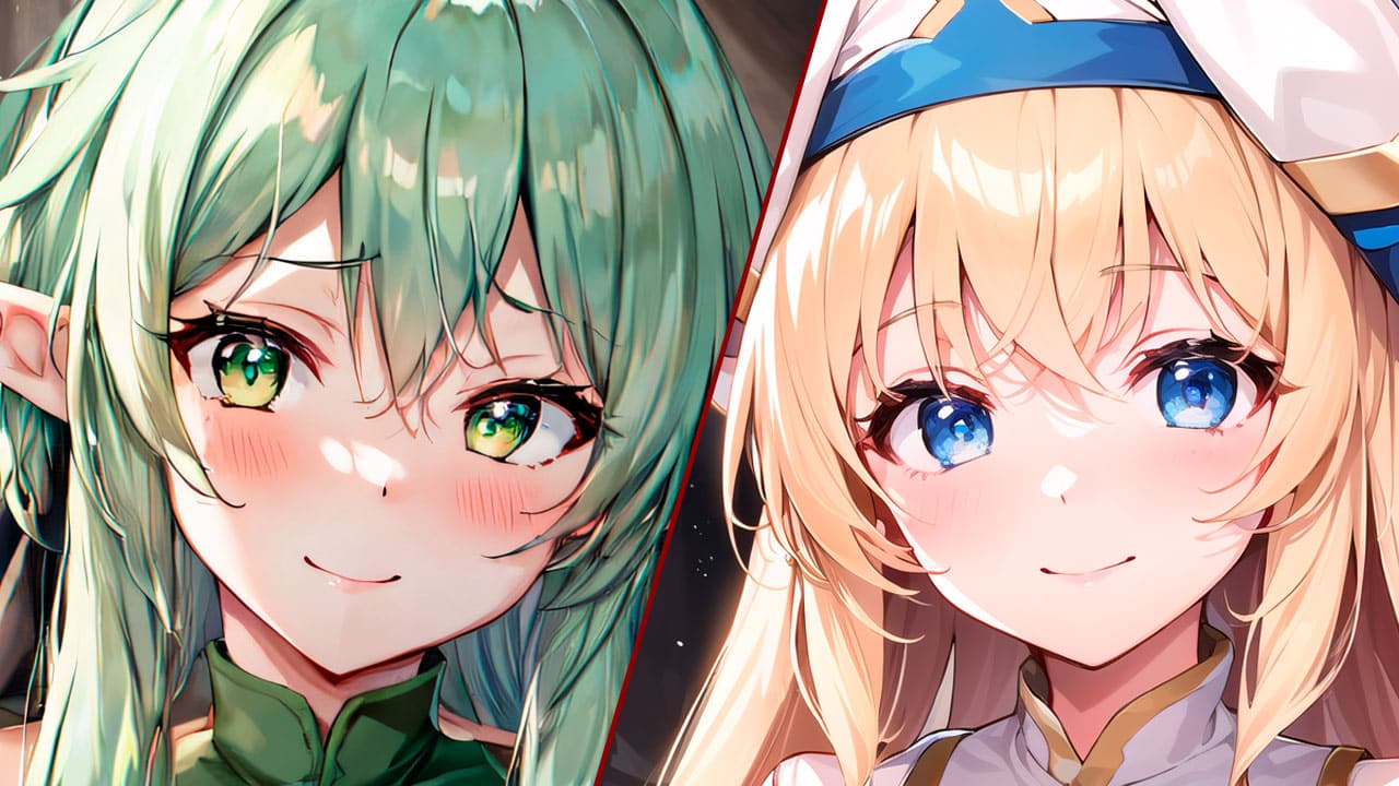 Goblin Slayer: The Priestess and the Elf Archer Show Off Their Appeal in Visuals