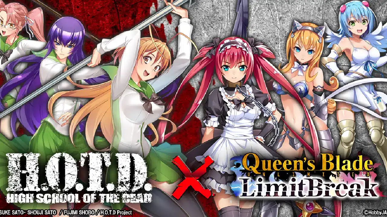 Highschool of the Dead y Queen's Blade Limit Break