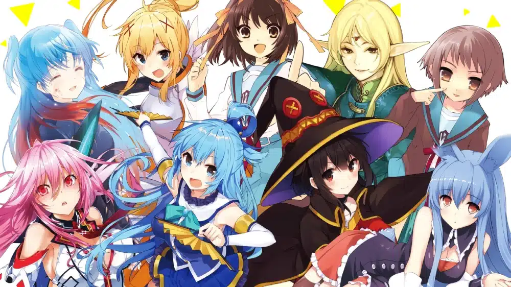 ¿Cuáles son 10 animes de Kadokawa que más ventas tienen?