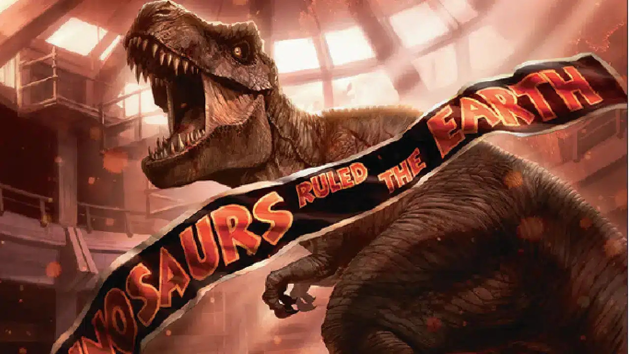 Colaboración entre Magic the Gathering y Jurassic Park