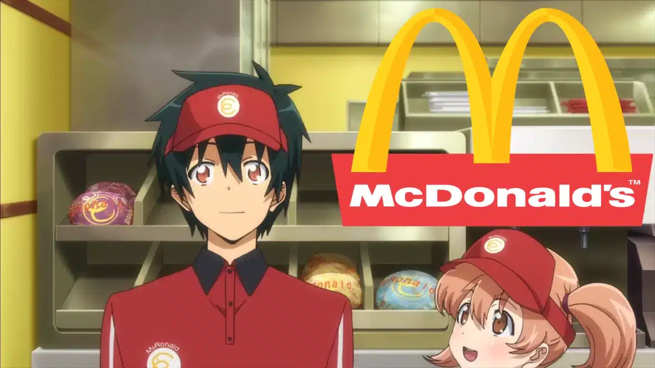 McDonald's Hataraku Maou-sama captura 01