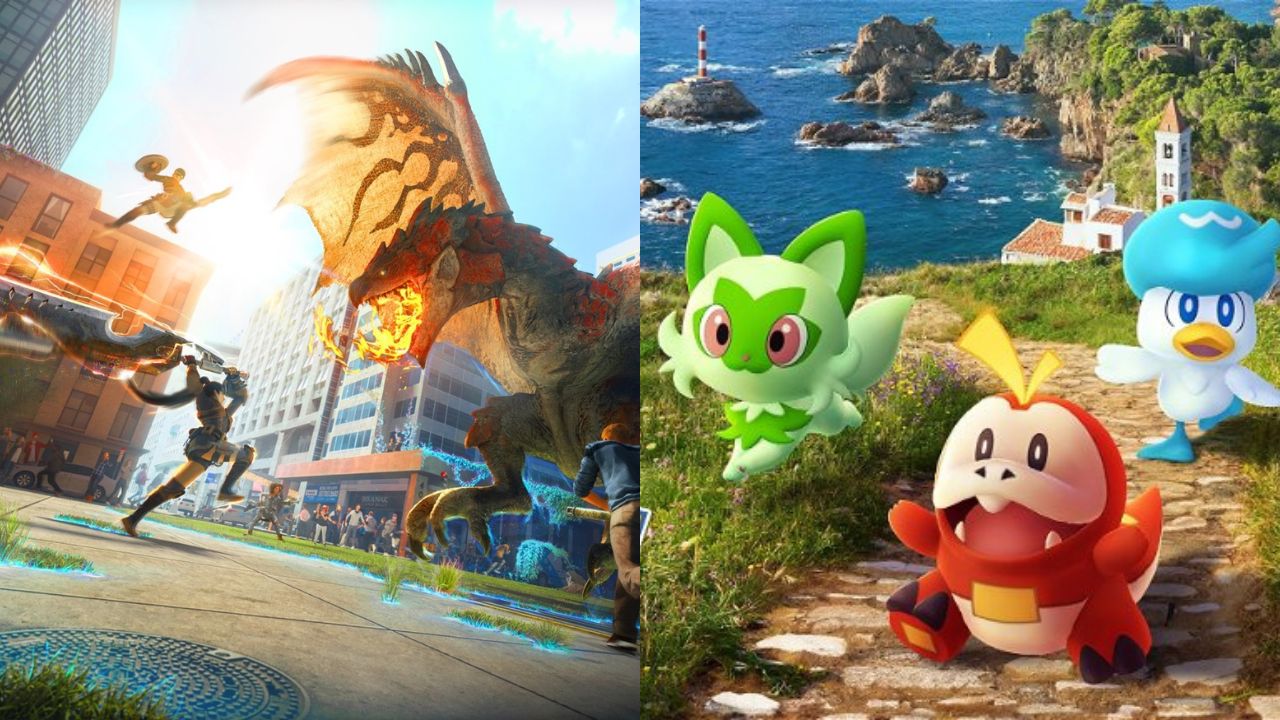 Comparativa de cifras entre Monster Hunter Now y Pokémon Go