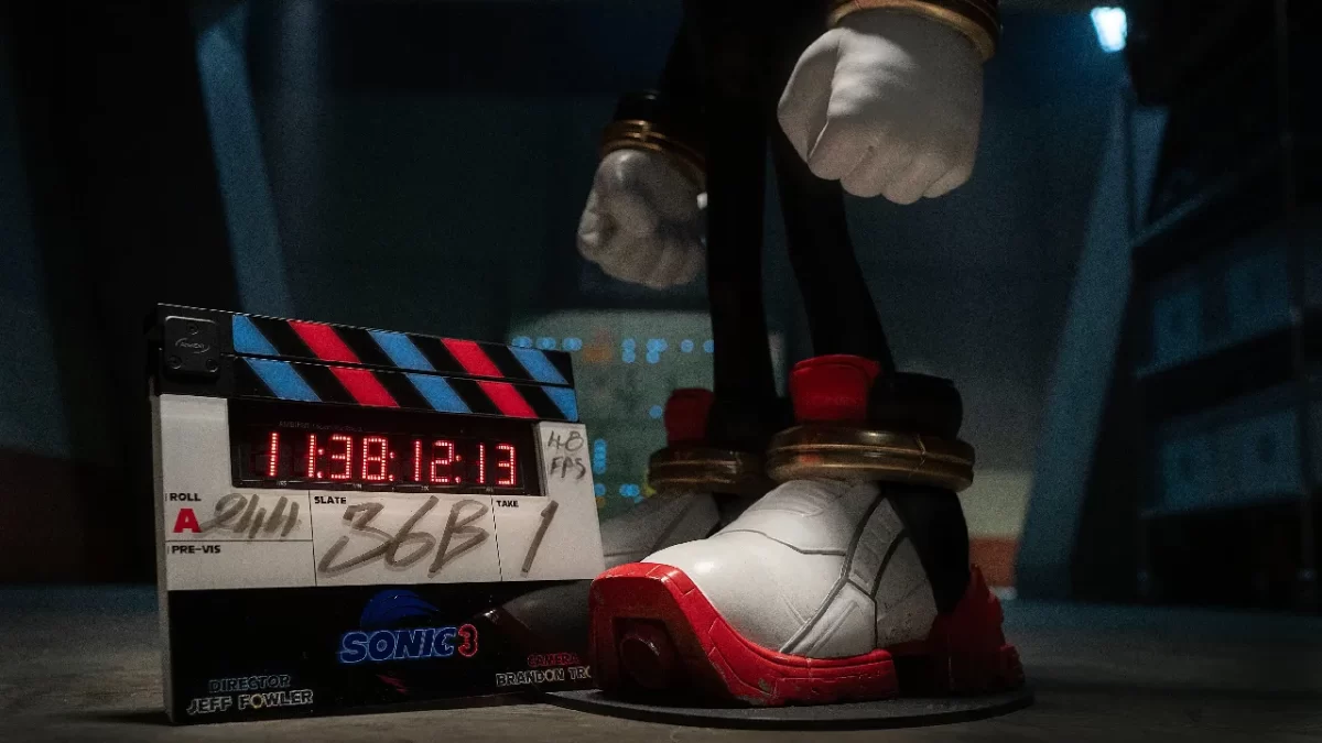 Diseño de Shadow the Hedgehog en Sonic the Hedgehog 3