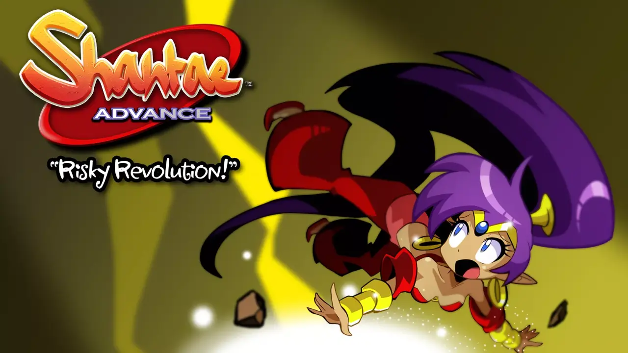 Póster Oficial de Shantae Advance: Risky Revolution