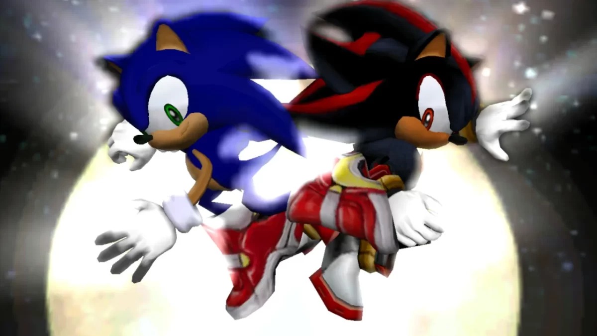 Sonic vs Shadow en Sonic Adventure 2