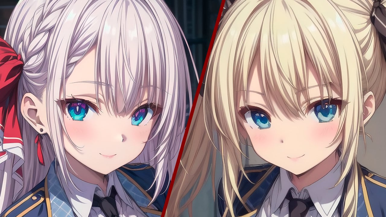 Seiken Gakuin no Makentsukai: Riselia y Regina roban las miradas en evento
