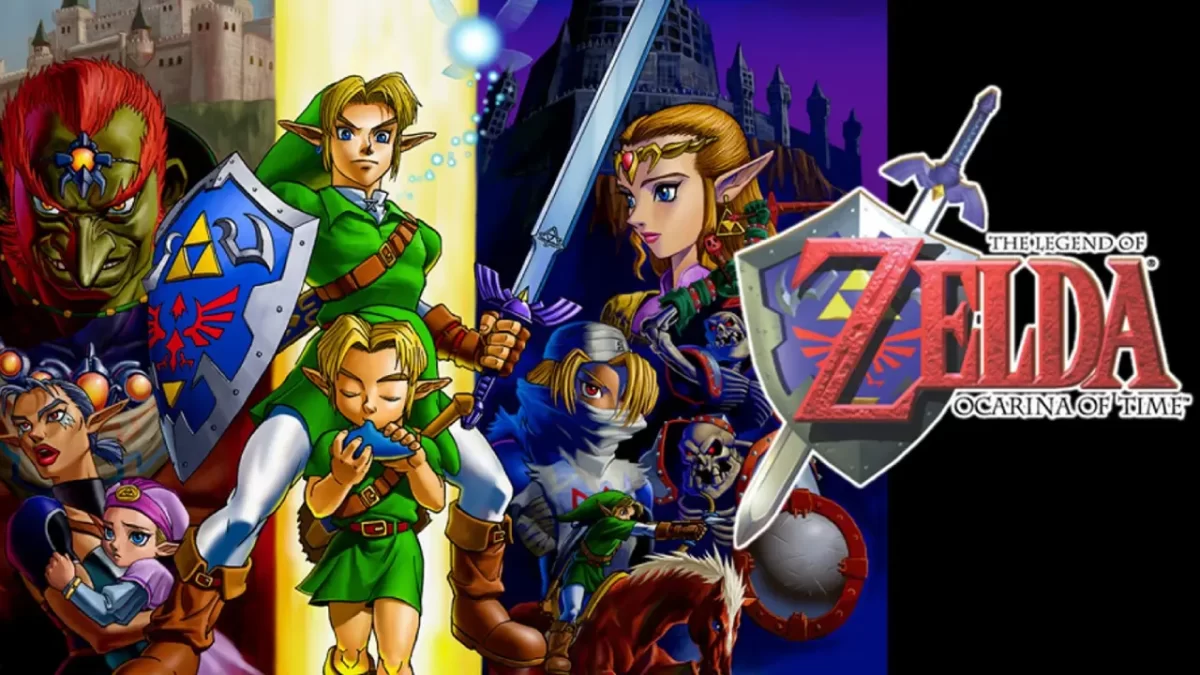 Poster Oficial de The Legend of Zelda: Ocarina of Time