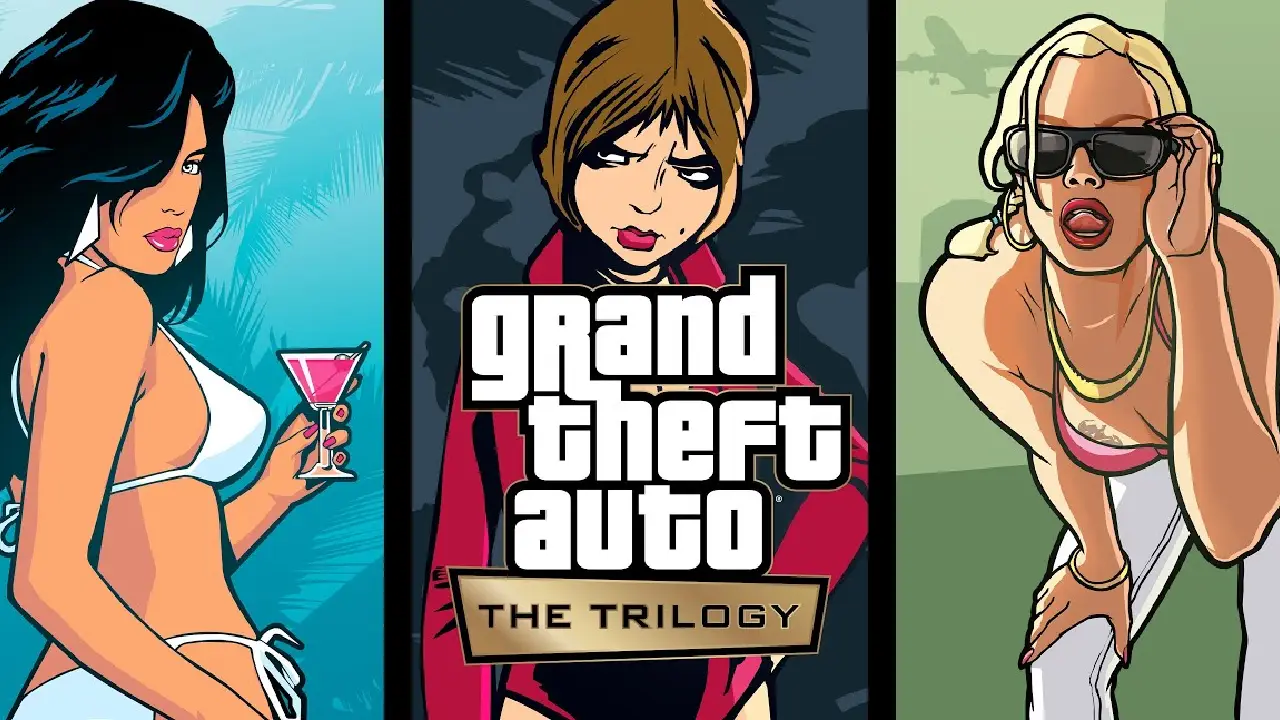 Póster de la trilogía de Grand Theft Auto