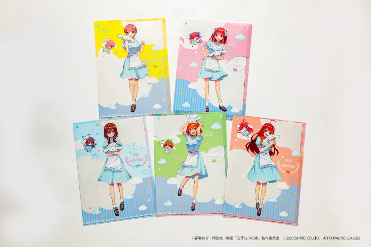 The Quintessential Quintuplets visual collab Sanrio 07