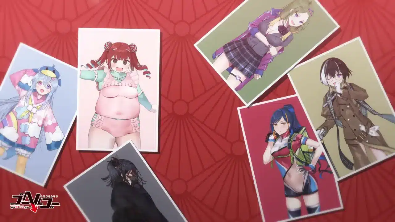 Elenco de "waifus" en goHELLgo: Tsukiotoshiteko